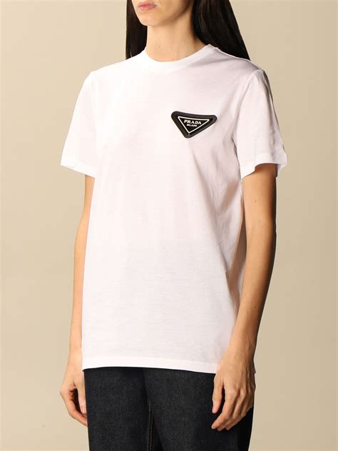 prada girls dark grey t shirt 16|Prada t-shirts for women.